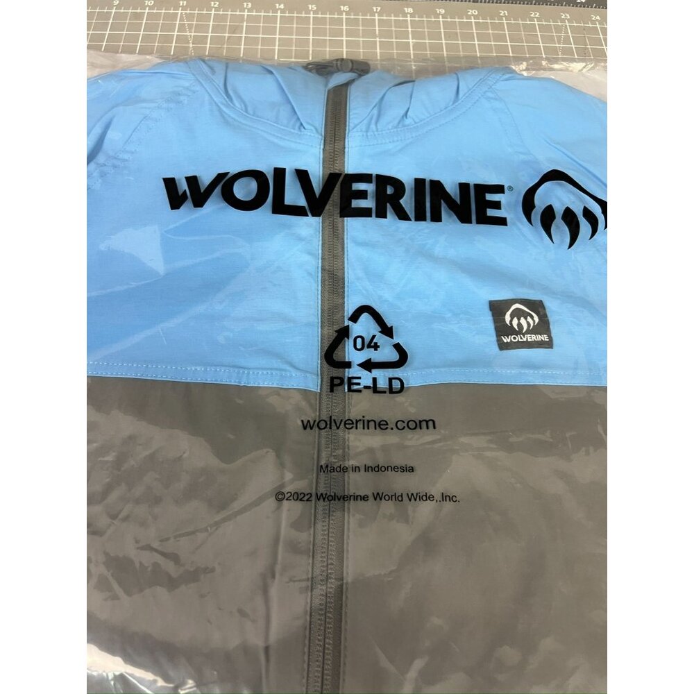 Wolverine Guide Eco Shell Blue Sky Size Large New - Picture 2 of 11